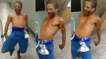 Un hombre que parecía poseído aterrorizó a los pacientes Un hombre que parecía poseído aterrorizó a los pacientes