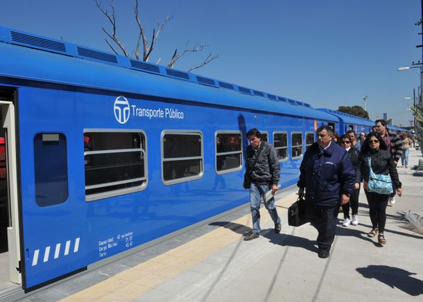 La semana que viene estrenan los nuevos trenes del San Martín