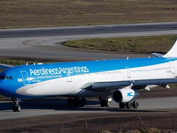 Avión de Aerolíneas Argentinas
