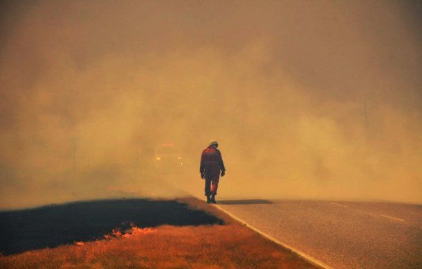 Hay incendios forestales en San Luis, Córdoba, Entre Ríos, Corrientes, La Rioja y Chaco, entre otras provincias