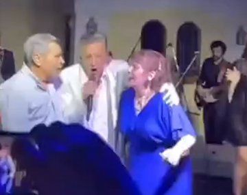 Represor con prisión domiciliaria festejó sus Bodas de Oro con un show de Palito Ortega