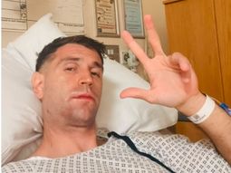 el dibu martinez llevo tranquilidad tras su operacion de mandibula: salio todo bien el dibu martinez llevo tranquilidad tras su operacion de mandibula: salio todo bien