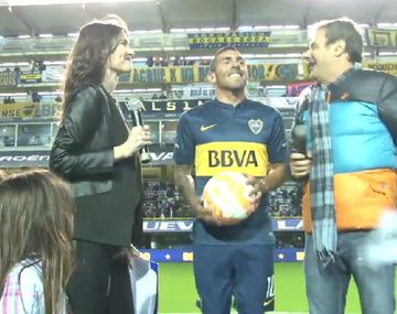 Así se vivió la vuelta de Tevez desde adentro de La Bombonera