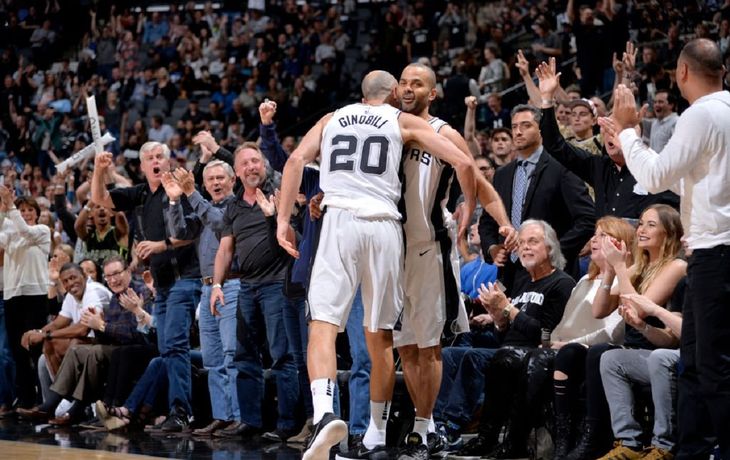 Manu Ginóbili vs New Orleans Pelicans