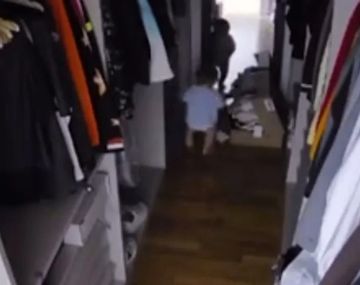 El hijo de Lautaro Martínez estuvo a un paso de un terrible accidente casero: el video