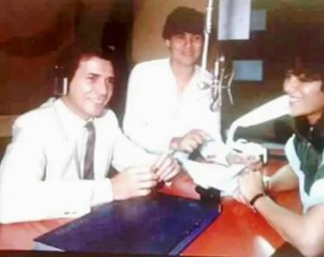 El audio del debut de &nbsp;Tinelli en la radio en 1981.