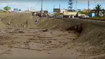 Una mujer se salva de morir en un alud en Perú Una mujer se salva de morir en un alud en Perú