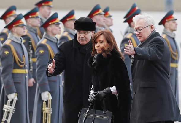 En Twitter, Cristina Kirchner detalló su actividad en Rusia