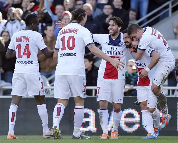 El gran momento de Lavezzi: anotó por segunda vez consecutiva