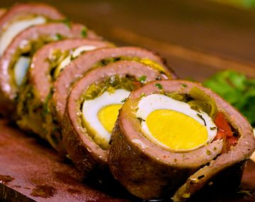 Cómo hacer un matambre relleno