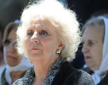 Estela de Carlotto volvió a pedir que Gómez Centurión sea separado de su cargo