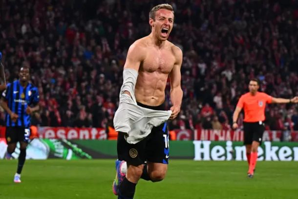 Frattesi marcó un gol agónico para Inter horas después de perder a su abuela: su dedicatoria