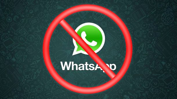 Cuidado: podrían bloquearte la cuenta de WhatsApp