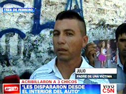 acribillan a tres menores desde un auto en pablo podesta acribillan a tres menores desde un auto en pablo podesta