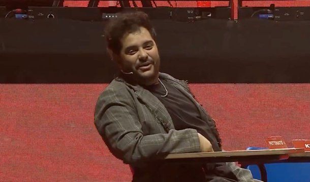 Homero Pettinato bromeó sobre sus hermanos.