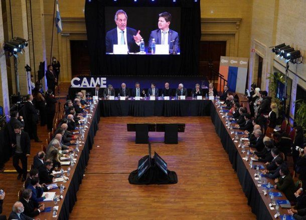 Daniel Scioli ante la CAME: Argentina puede encarar exitosamente una agenda de desarrollo nacional
