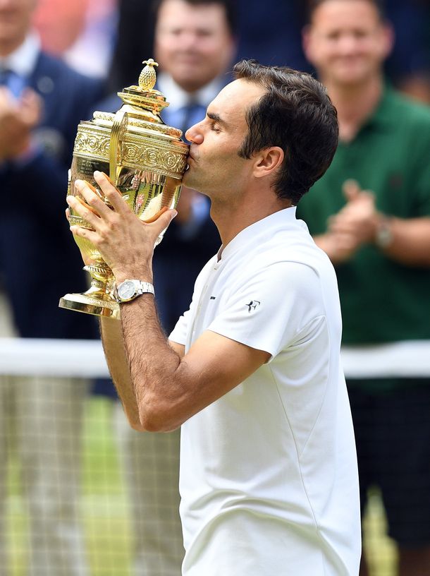 Roger Federer volvió a ganar Wimbledon