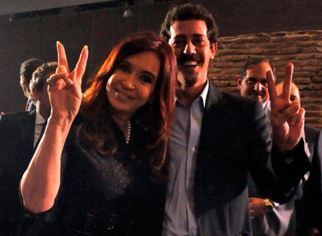 Cristina Kirchner y Eduardo "Wado" de Pedro