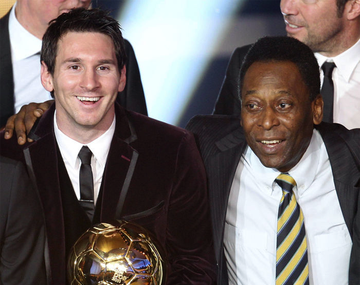 Ahora Pelé va por Argentina: Messi es más completo que Ronaldo