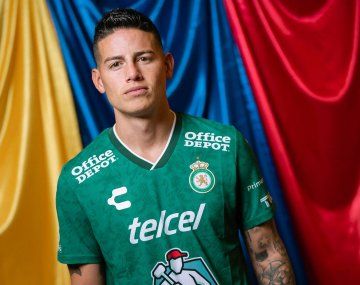 James Rodríguez fue presentado en el León de México