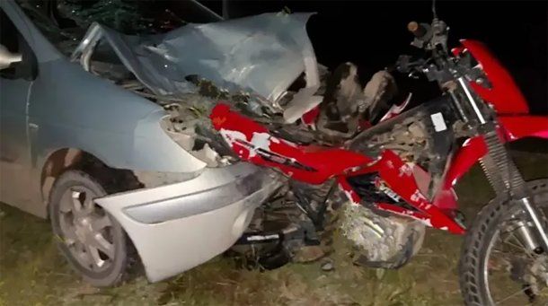 Trágico accidente en la Ruta 51: una embarazada murió tras choque entre auto y moto