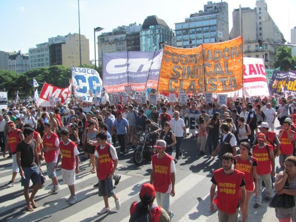 Se esperan en todo el país paros y movilizaciones