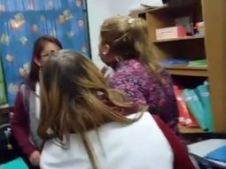 La agresión de una mamá a una maestra