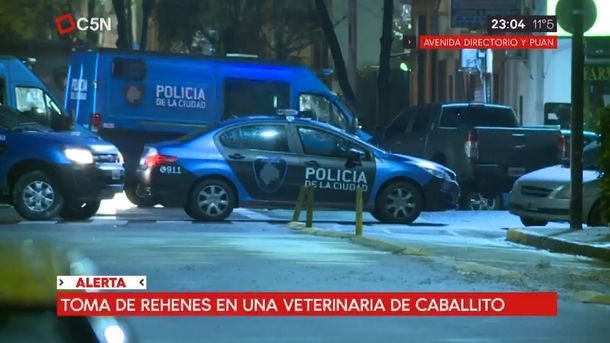 Policía de la Ciudad rehenes