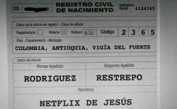 Le pusieron Netflix a un bebé