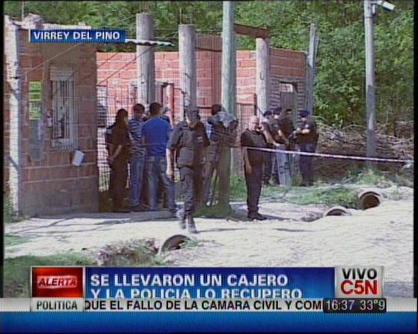 Espectacular golpe comando en una fábrica de Virrey del Pino