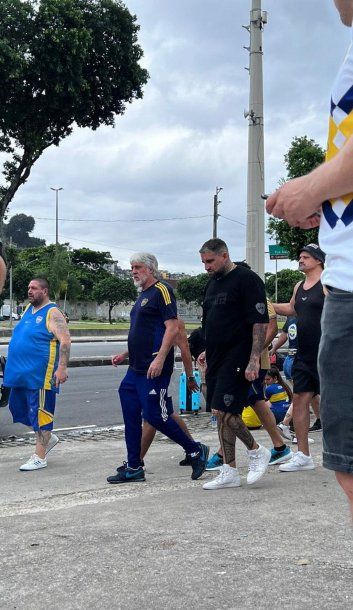 Así llegó La 12 al Maracaná