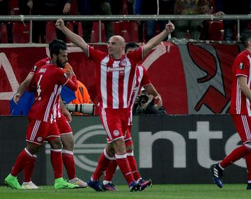 El equipo griego empató como local ante el Besiktas