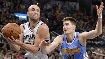 Ginóbili hizo 14 puntos para Spurs 118 - Nuggets 104 Ginóbili hizo 14 puntos para Spurs 118 - Nuggets 104