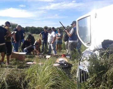Funcionario volcó su camioneta con 50 kilos de cocaína y fue detenido