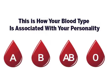 Tu tipo de sangre revelará información sobre tu personalidad