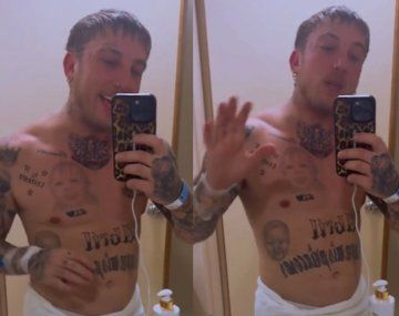 Estoy internado: El Polaco grabó un video desde el hospital y explicó su situación de salud