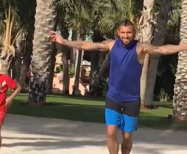 Vidal se relaja de cara a un nuevo comienzo de año