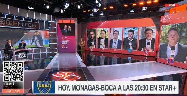 Riquelme provoca cruce en el periodismo hegemónico: ESPN contra TyC Sports