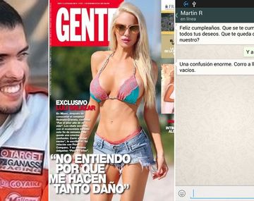 Los mensajes que revelarían la infidelidad de Luli Salazar