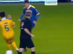 ¿peleados? palermo tiro un cano y roman paro el partido para aplaudirlo