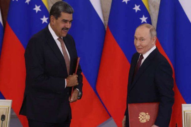 Nicolás Maduro y Vladimir Putin
