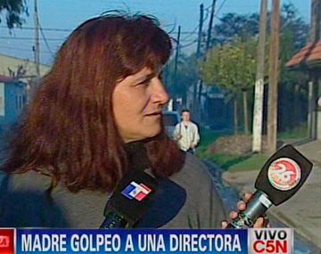 Habló la madre agresora: Al nene me lo tiraron todo inyectado