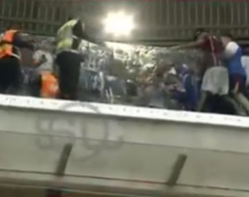 Violencia en Brasil: graves incidentes entre la policía y los hinchas de Godoy Cruz