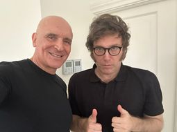José Luis Espert junto a Javier Milei.