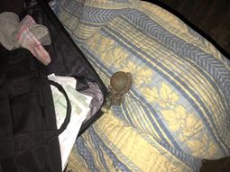 Esta granada fue detonada en Lanús