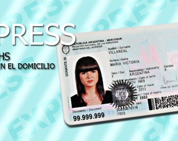 DNI express, disponible en todo el país