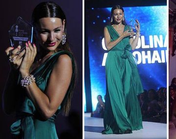 Pampita Ardohain  fue distinguida como icono de la moda en Chile