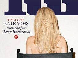 Kate Moss posó desnuda para una revista erótica
