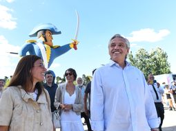 El Presidente encabezó la apertura oficial del ciclo Verano en Tecnópolis