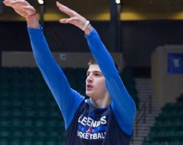 Brussino, en su debut en la D-League